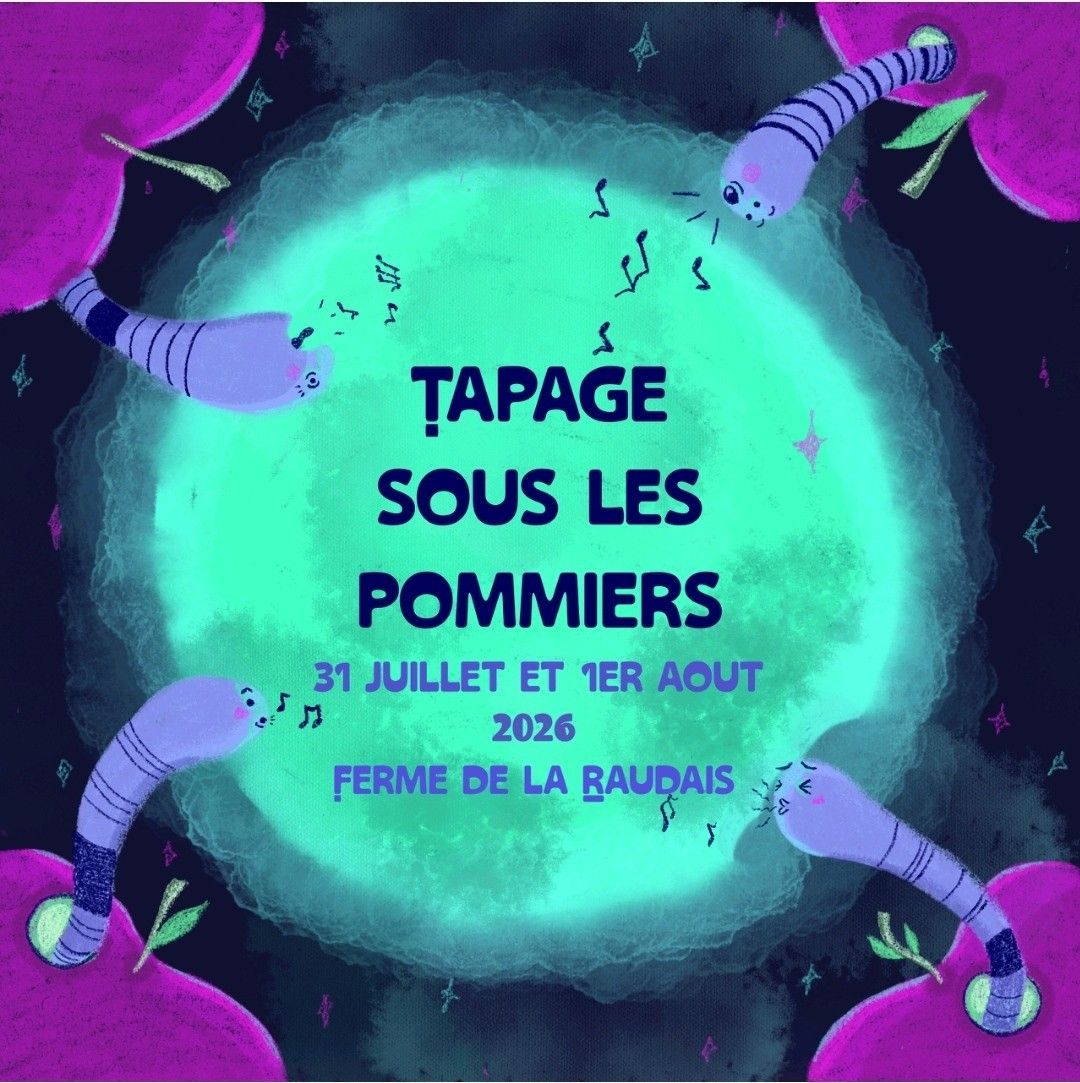 tapage sous les pommiers
